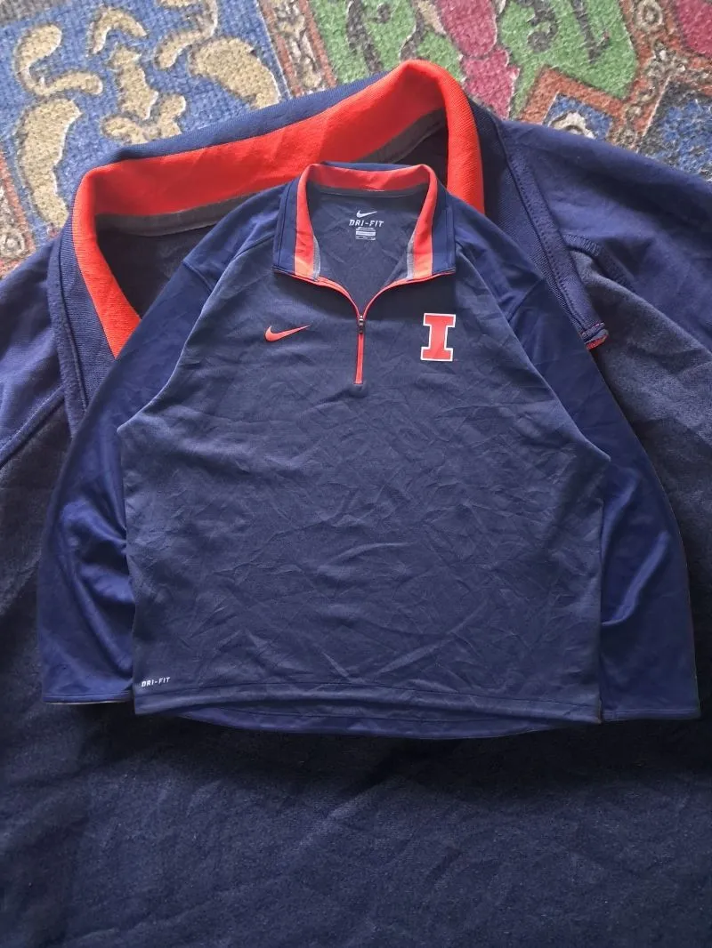 Nike dry fit halfzip photo 1