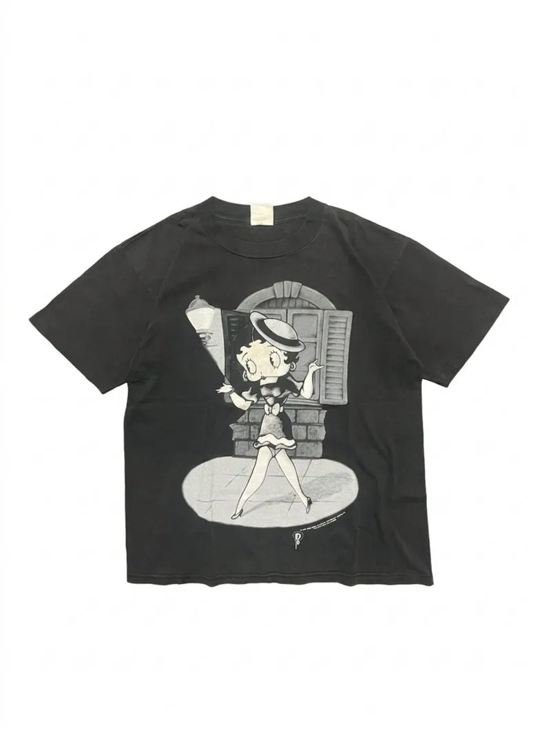 Vintage 90s Betty Boop 1995 by FL Robinson USA Tshirt photo 1