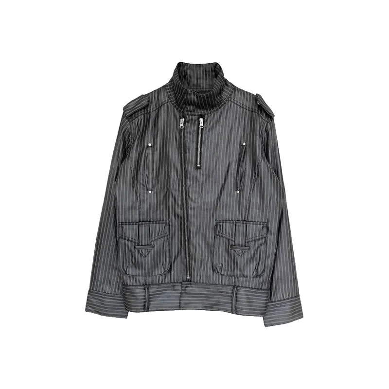 APRIL 77 MOTORCYCLE STRIPES WABASH COATED JACKET photo 1