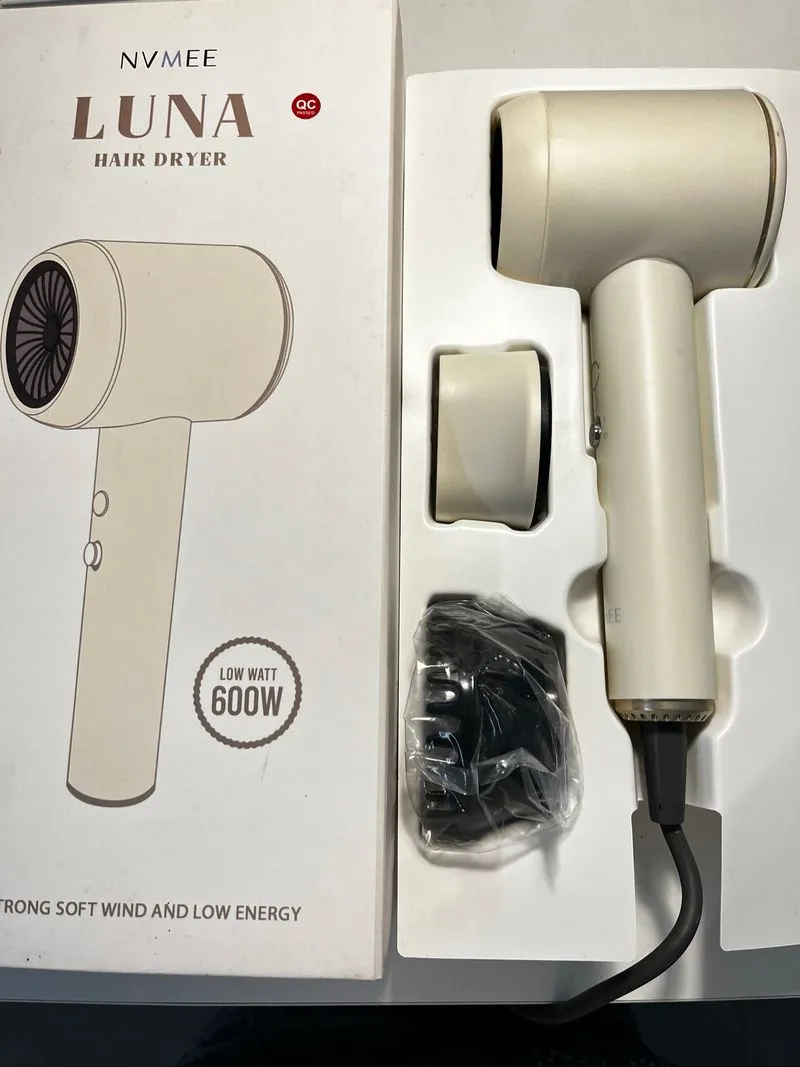 Hair Dryer Luna Nvmee Oat photo 1