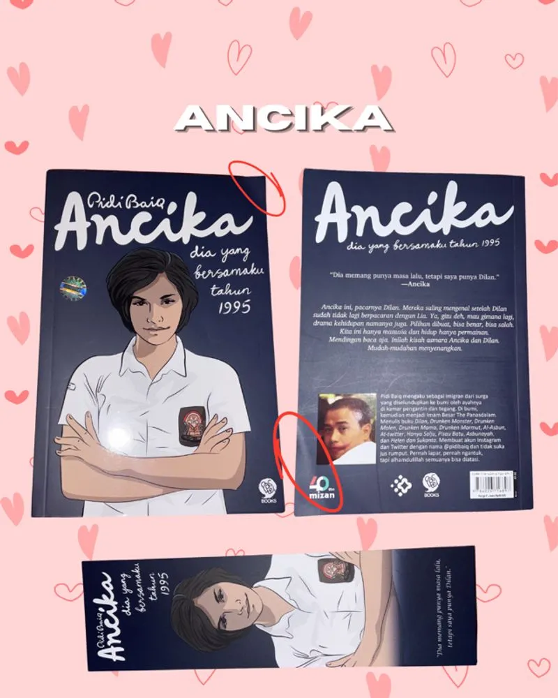 Novel Ancika by Pidi Baiq | read description  photo 1