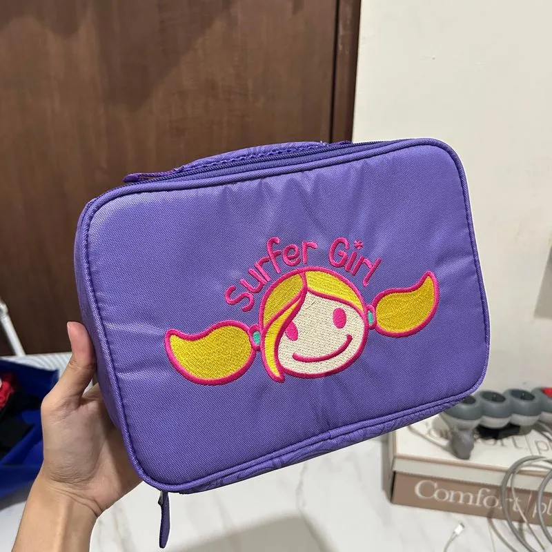 Surfer girl makeup bag photo 1