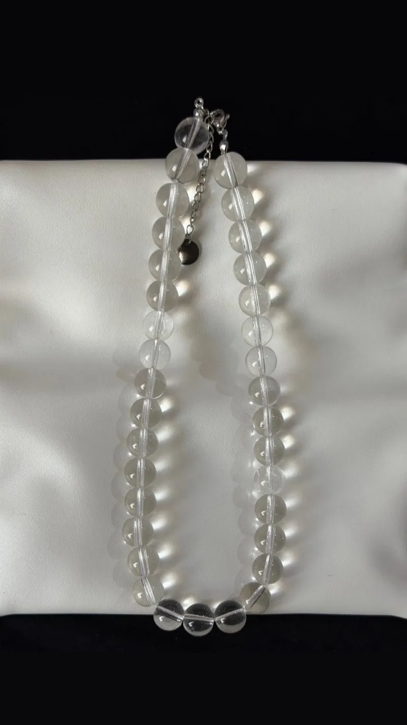 Clear Ball Necklace photo 1