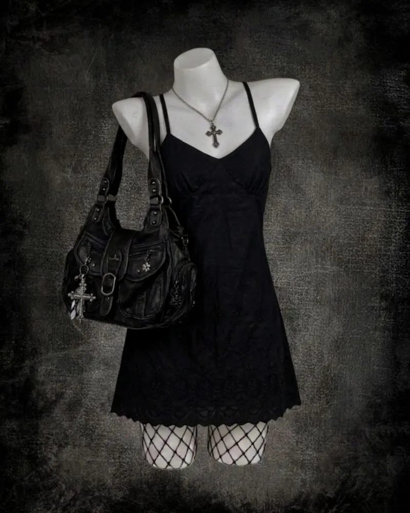 𖤐 ࣪.Cutie Black Mini Dress.࣪𖤐 photo 1
