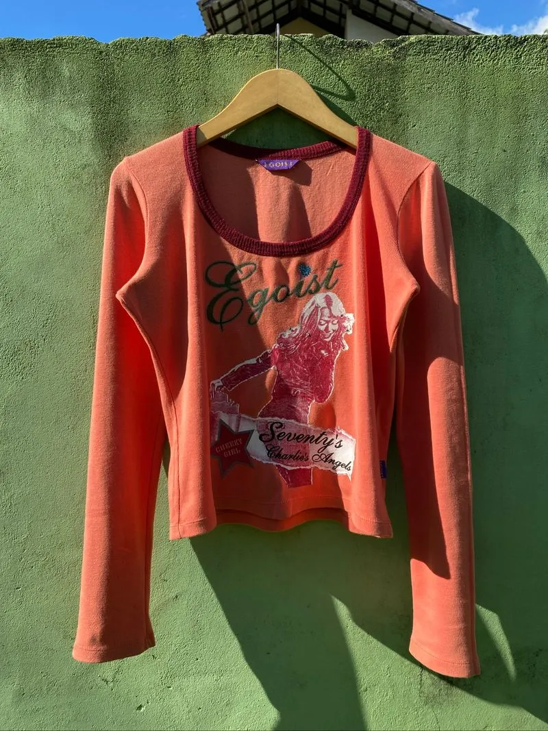Egoist Charlie’s Angels Long Sleeve Coquette Fairy Grunge photo 1
