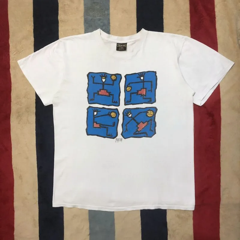 Vintage 94 Bohemian Wear Design Distressed Single Stitch Tee photo 1