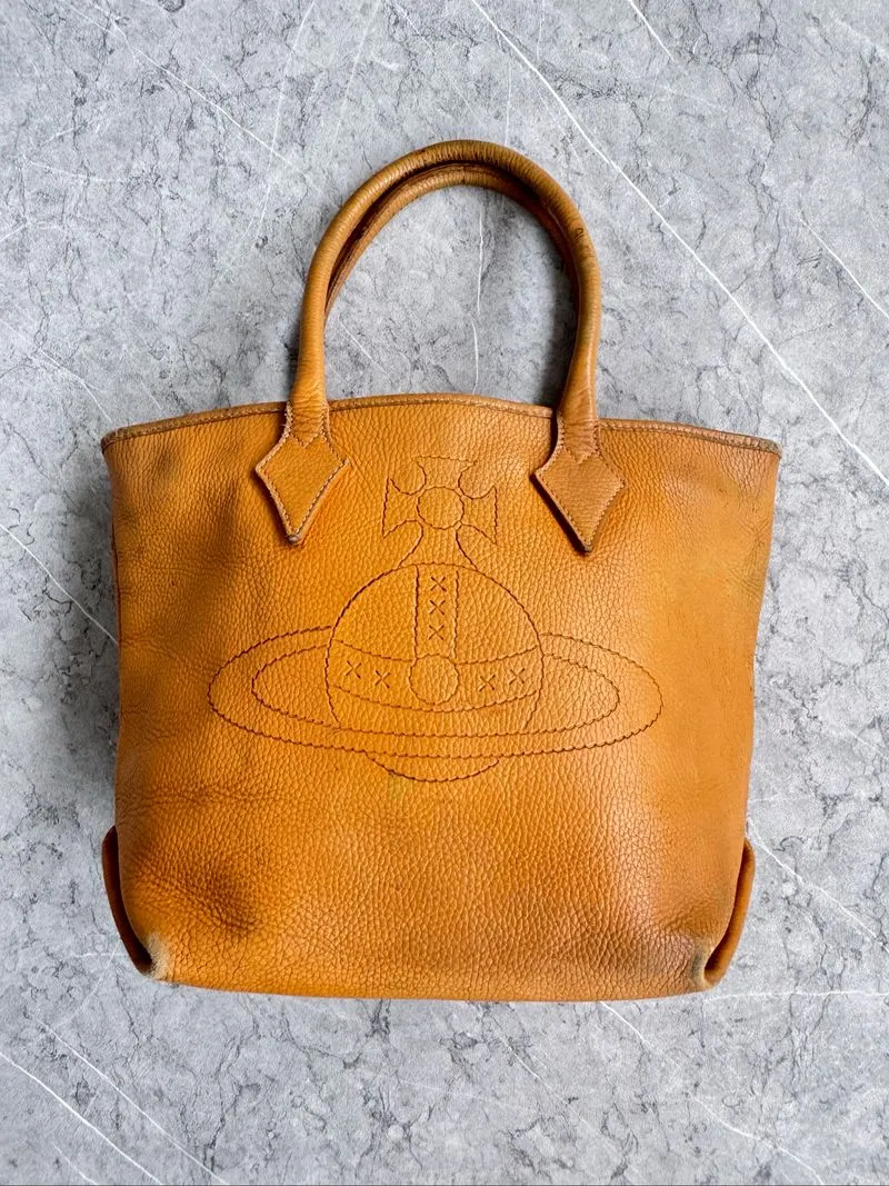 Vivienne Westwood Leather Tote 🧡 photo 1