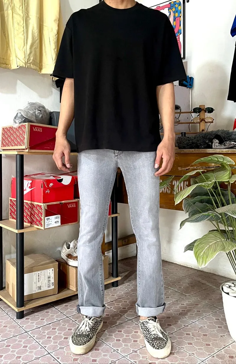 SmokeGrey Jeans slimfit by unbrend size 28/29 photo 1