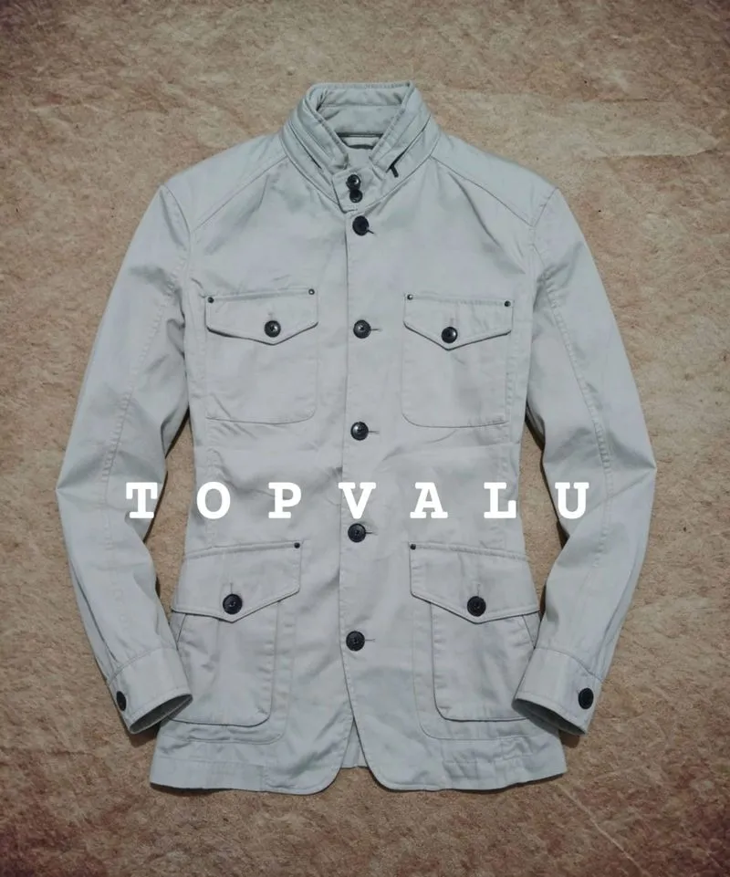 Topvalu jasket keren slimfit second original photo 1