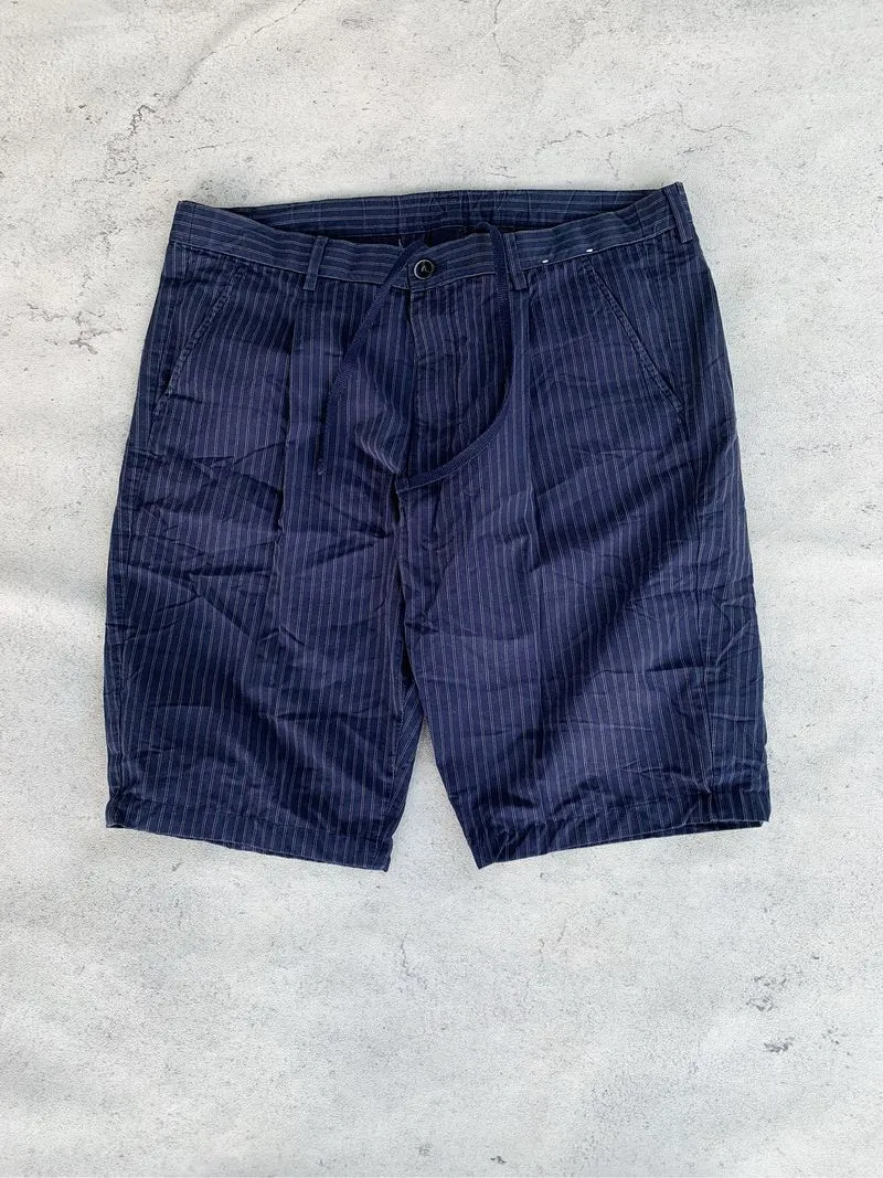 Celana uniqlo motif garis garis photo 1