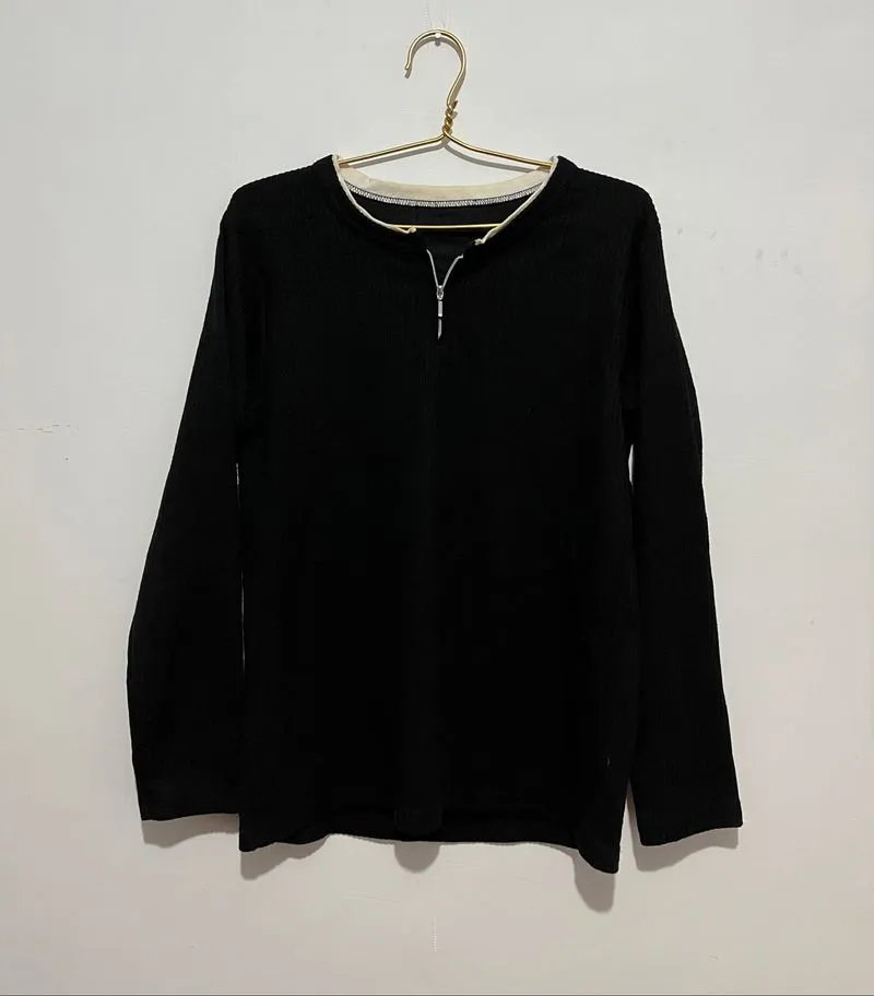 Y2k double layer long sleeve if six was nine style photo 1
