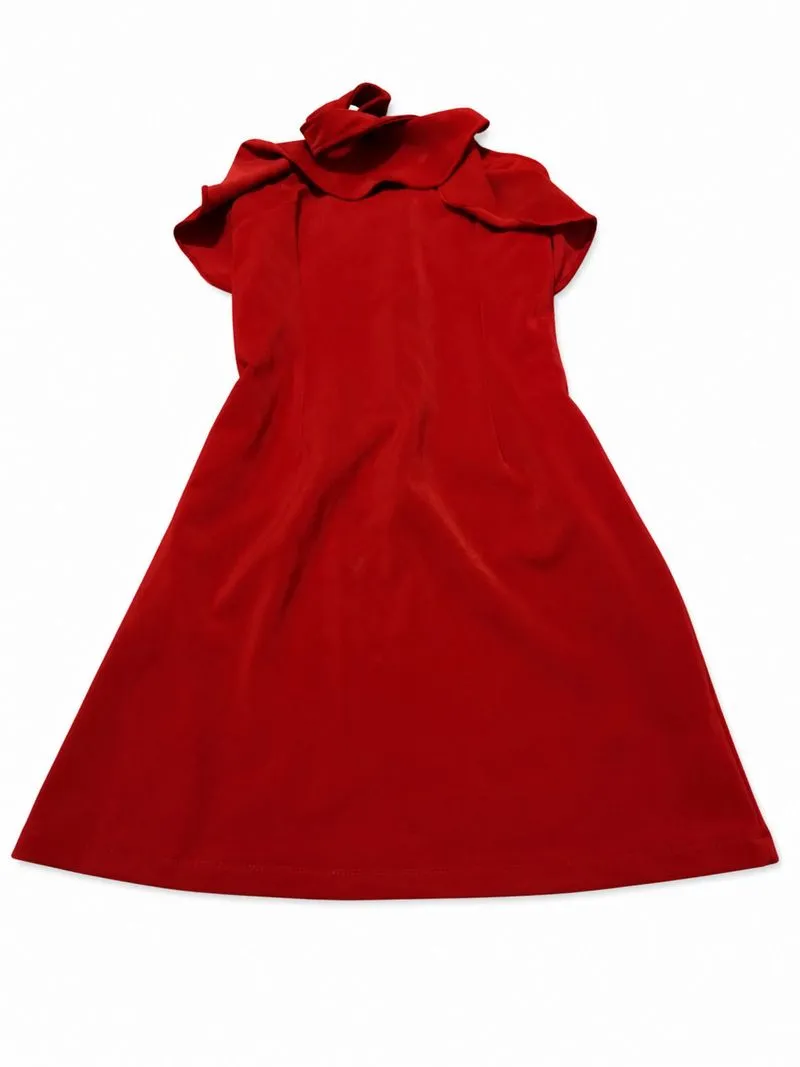 Mini red dress photo 1