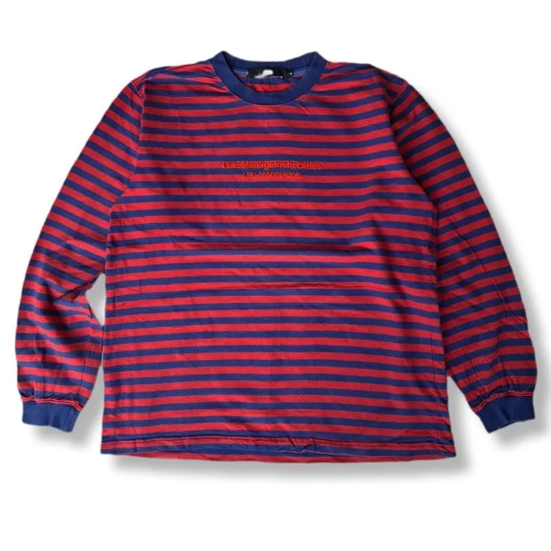 LMC LOST MANAGEMENT CITIES STRIPE LONG SLEEVE T-SHIRT | KAOS photo 1