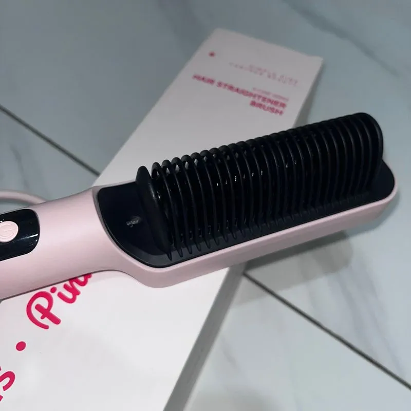 SimplusPink catokan sisir pelurus rambut photo 1