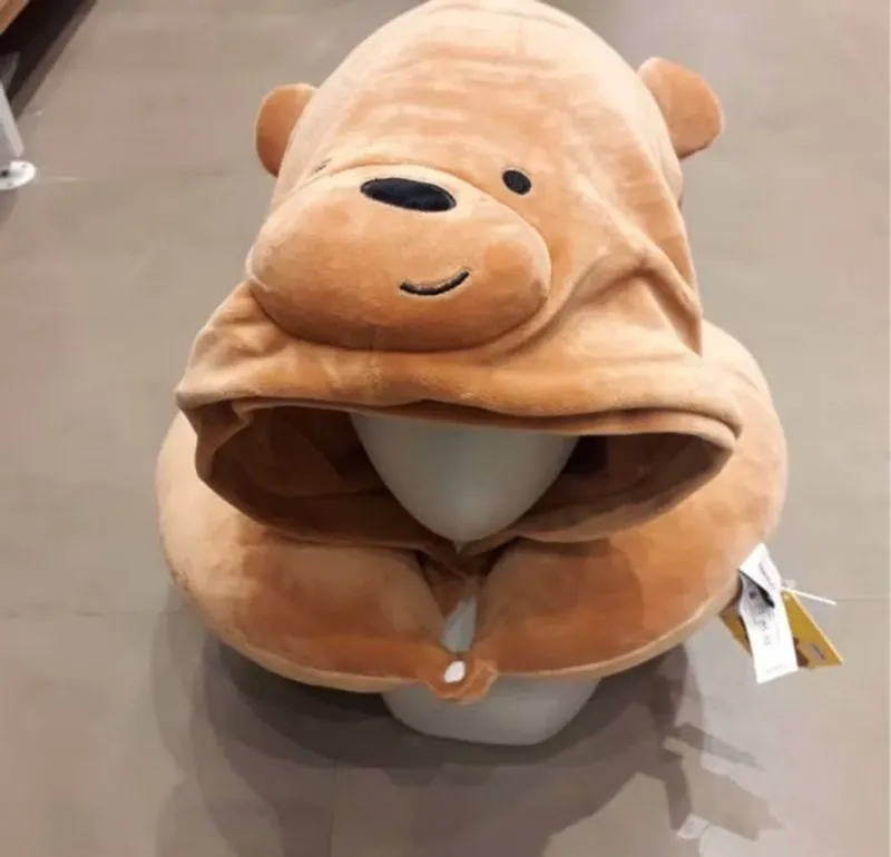 Bantal Leher Grizzly We Bare Bears Miniso photo 1