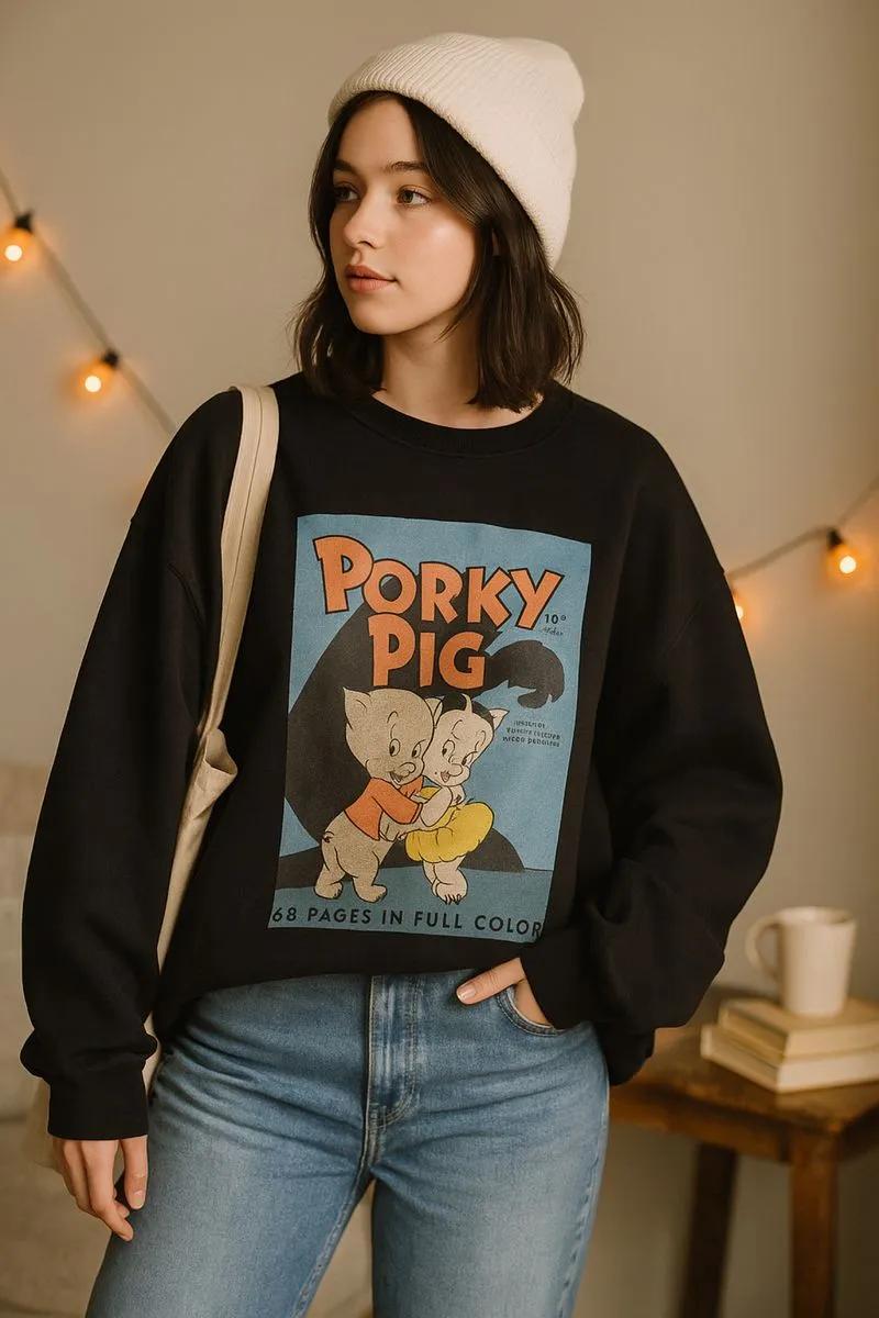 Zara Sweater Looney Tunes photo 1