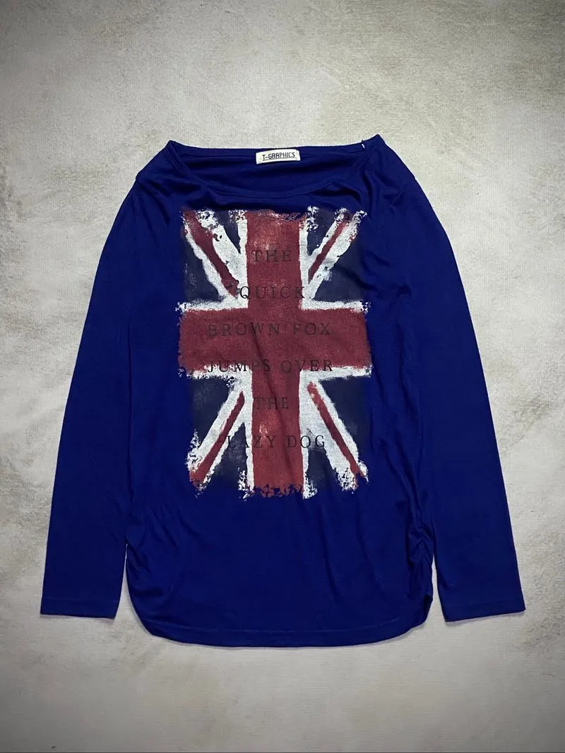 ݁ᛪ༙ Graphics uk long sleeve ᛪ༙ photo 1