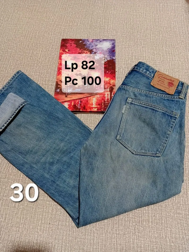 CELANA JEANS DENIM SLIM FIT STRAIGHT STREECHT STANDARD photo 1
