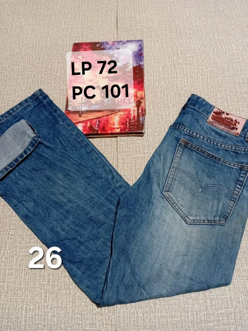 CELANA JEANS DENIM SLIM FIT STRAIGHT STREECHT STANDARD photo 1