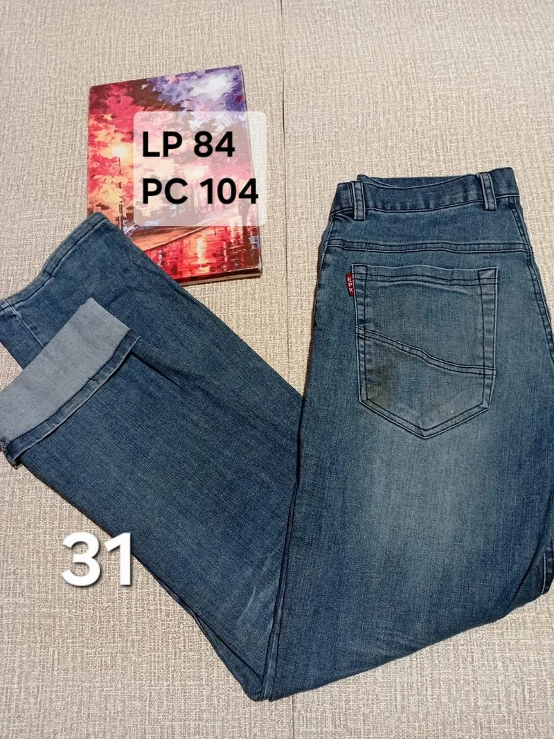 CELANA JEANS DENIM SLIM FIT STRAIGHT STREECHT STANDARD photo 1