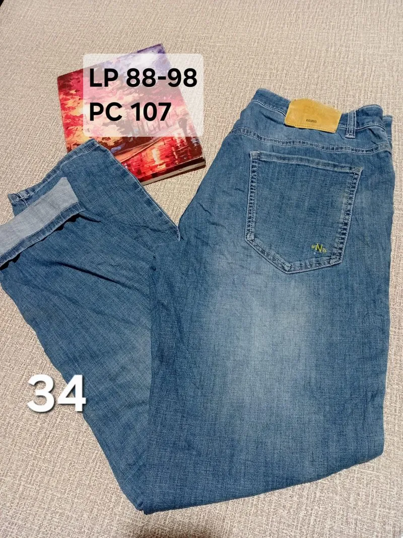 CELANA JEANS DENIM SLIM FIT STRAIGHT STREECHT STANDARD photo 1