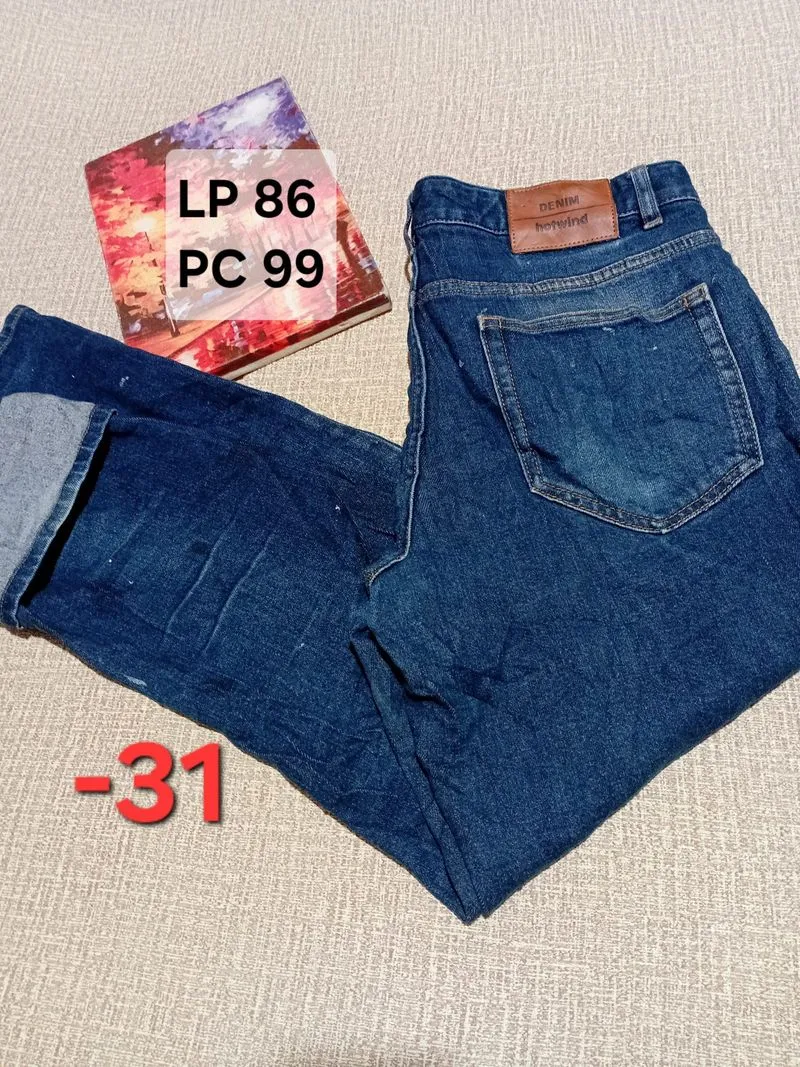 CELANA JEANS DENIM SLIM FIT STRAIGHT STREECHT STANDARD photo 1