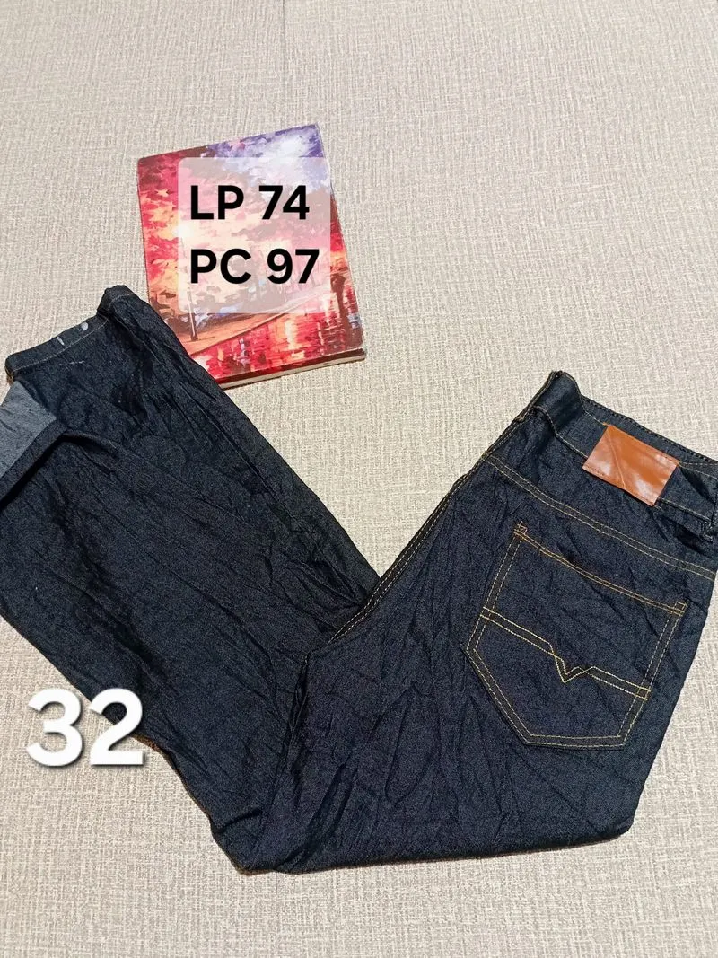 CELANA JEANS DENIM SLIM FIT STRAIGHT STREECHT STANDARD photo 1
