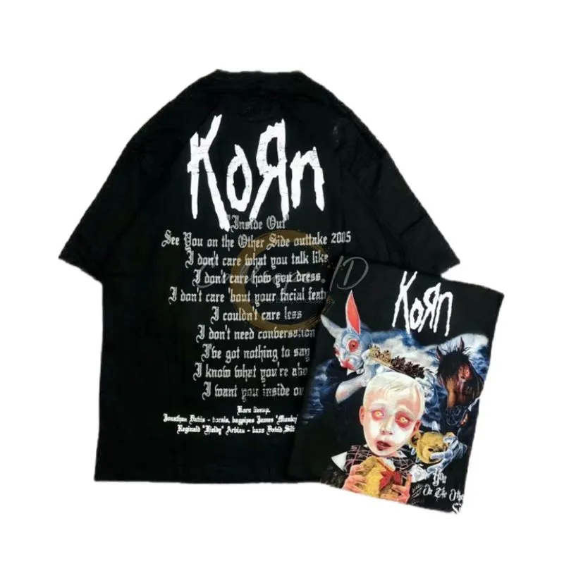 Kaos Band Merch Pull & Bear Korn (Unisex) NETT PRICE photo 1