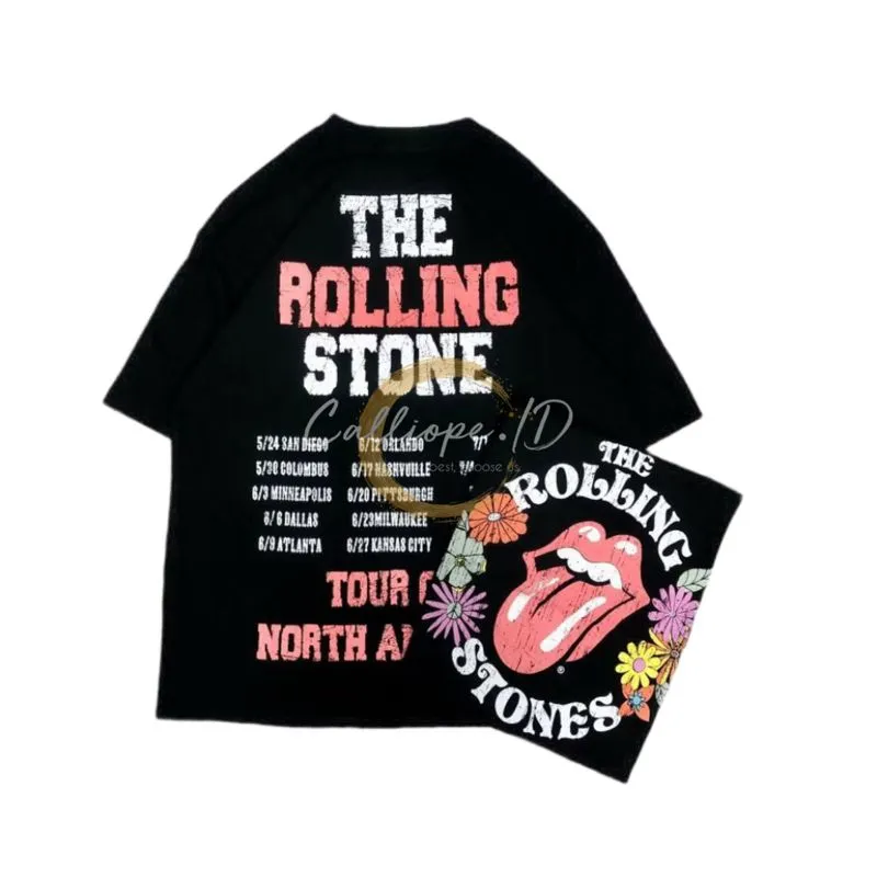 Kaos Band Merch Pull & Bear Rolling Stones (Unisex) NETT photo 1