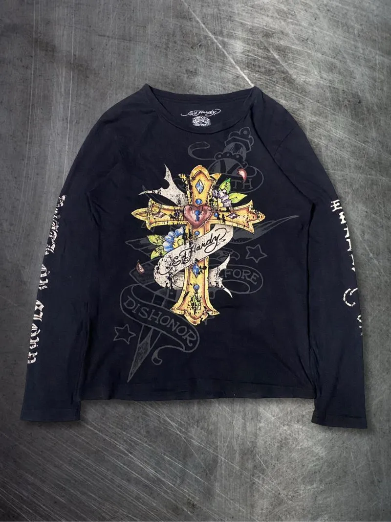 Ed Hardy Longsleeve Printed  photo 1