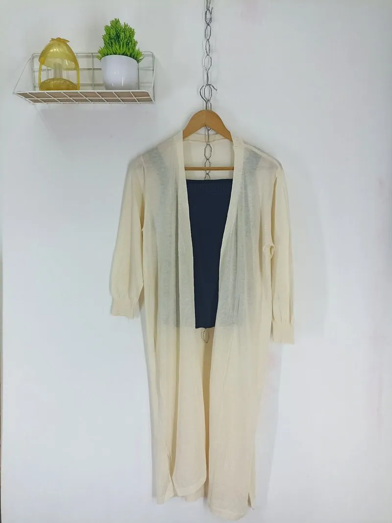 long cardigan impor photo 1