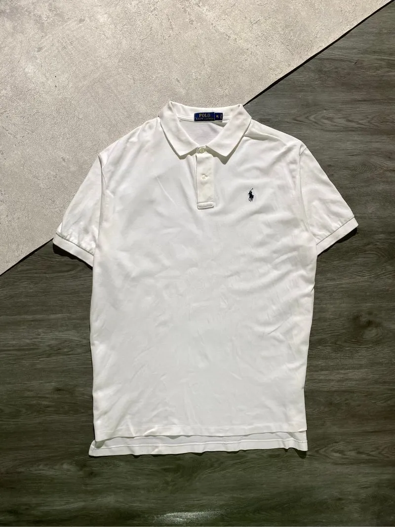 Polo Shirt Ralph Lauren White photo 1