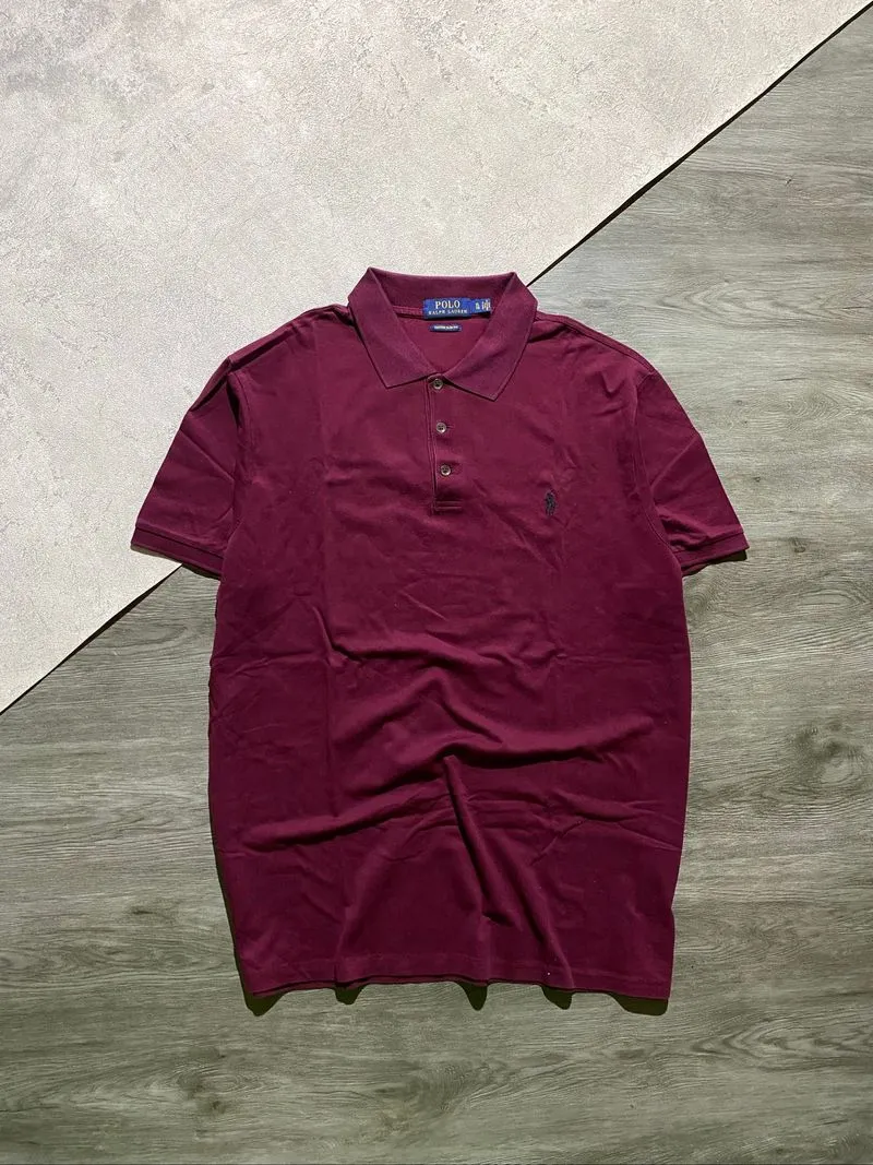 Polo Shirt Ralph Lauren Maroon photo 1