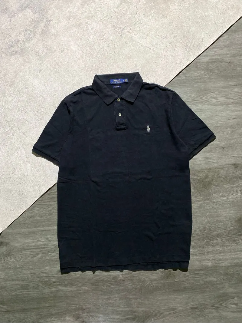 Polo Shirt Ralph Lauren Black photo 1