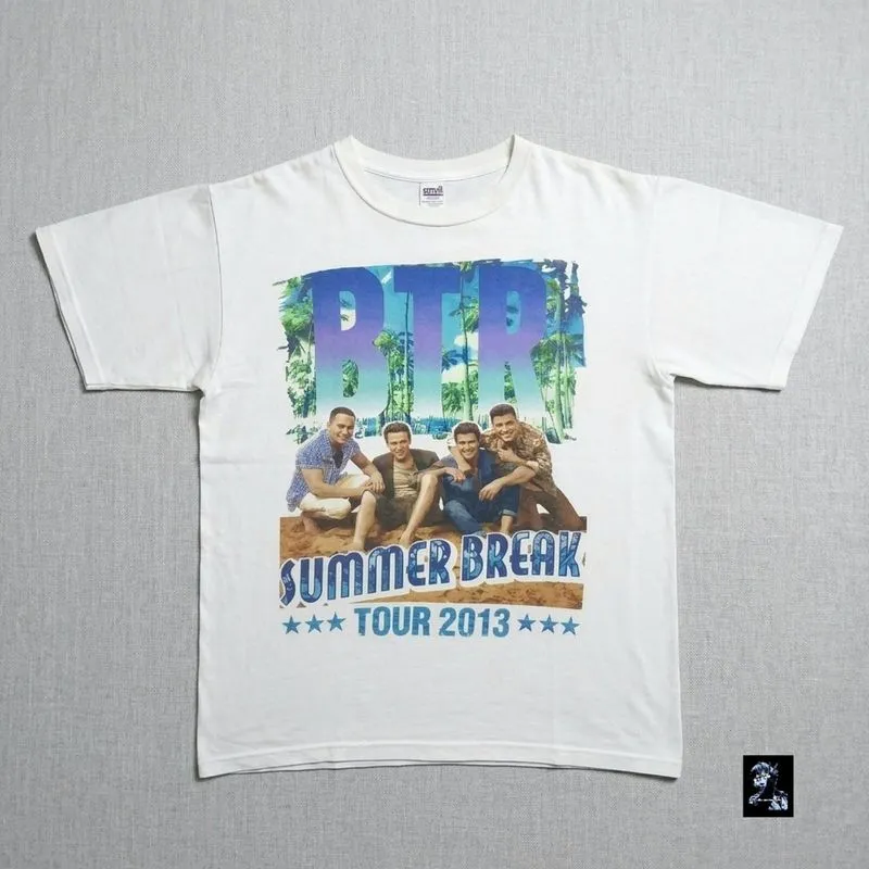 Kaos Band Big Time Rush 2013Summer Break Tour Concert Unisex photo 1