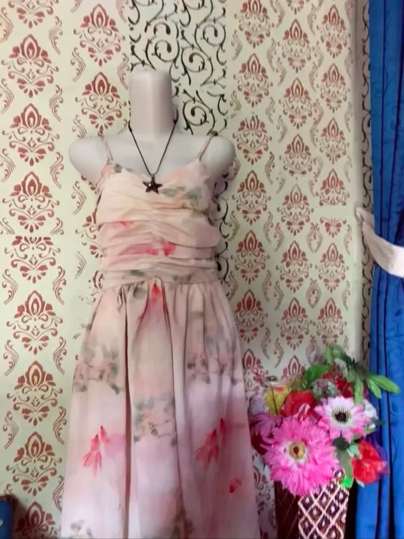 dress pantai floral photo 1
