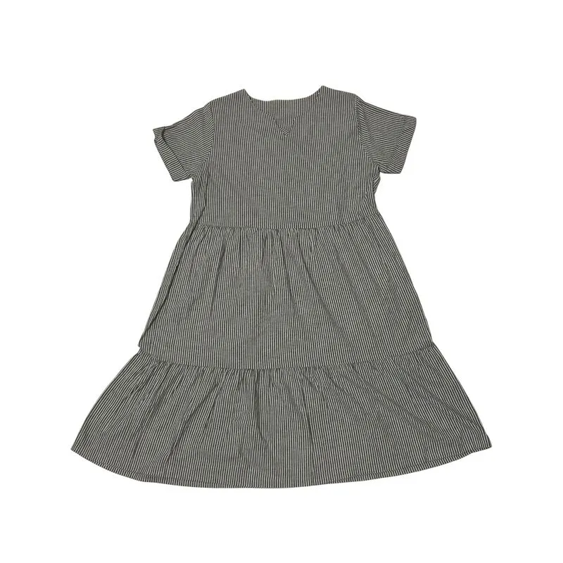  [NEW] Dress Midi No Brand Abu Grey Horizontal M LD 94 LP 11 photo 1