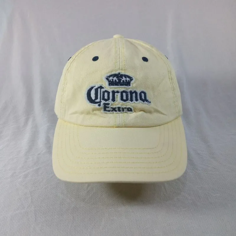 Vintage Streetwear Hat Pria navy yellow photo 1
