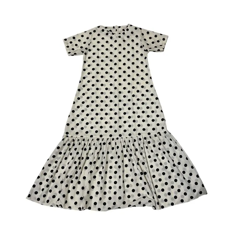 [NEW] Maxi Dress Polkadot Putih No Brand L LD 96 LP 106 P130 photo 1