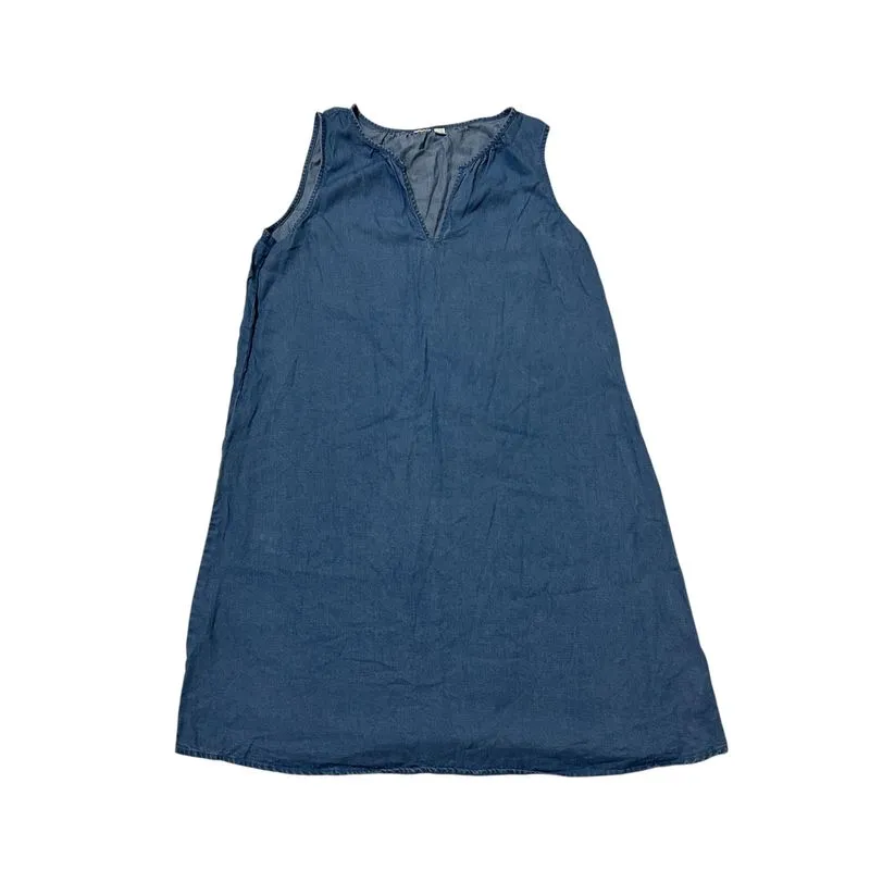 Preloved No Brand Jeans Overall Mini Dress M LD 96 P 90 photo 1