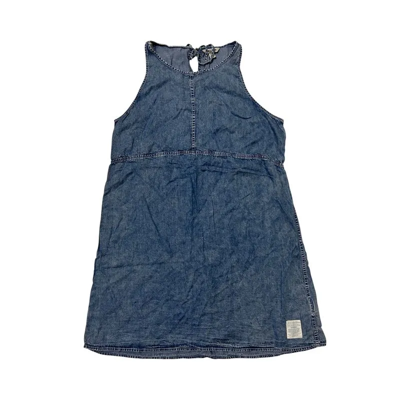  Preloved Calvin Klein Mini Dress Overall Jeans M LD 96 P 86 photo 1