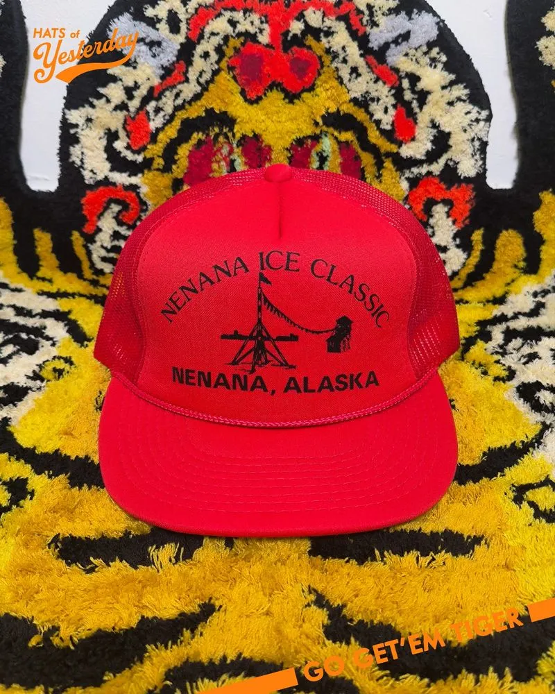 Topi Nenana Ice Alaska vintage trucker hat  photo 1