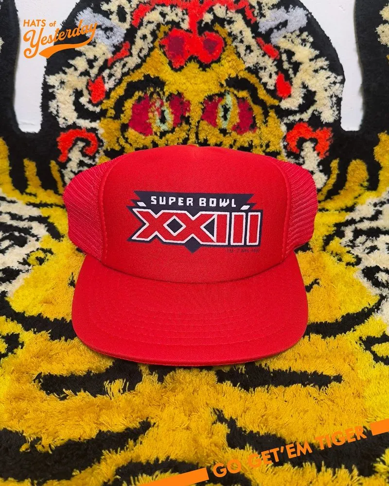 Topi NFL Super Bowl 1988 vintage trucker hat  photo 1