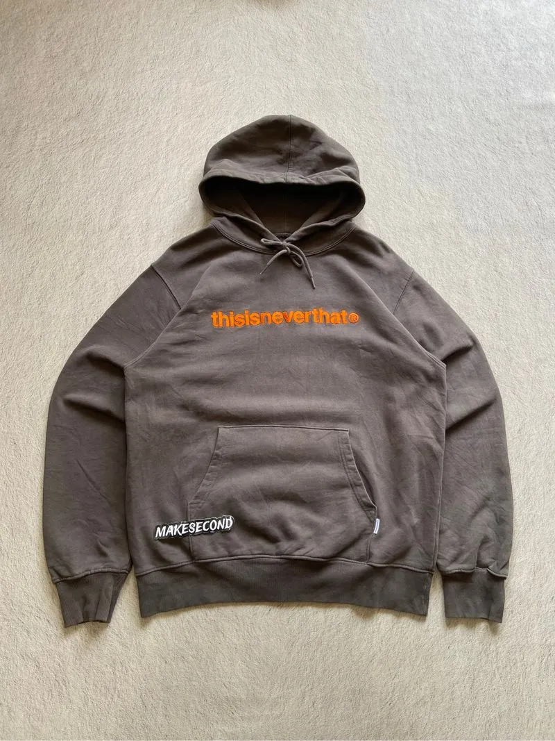 Thisisneverthat hoodie brown peanut photo 1