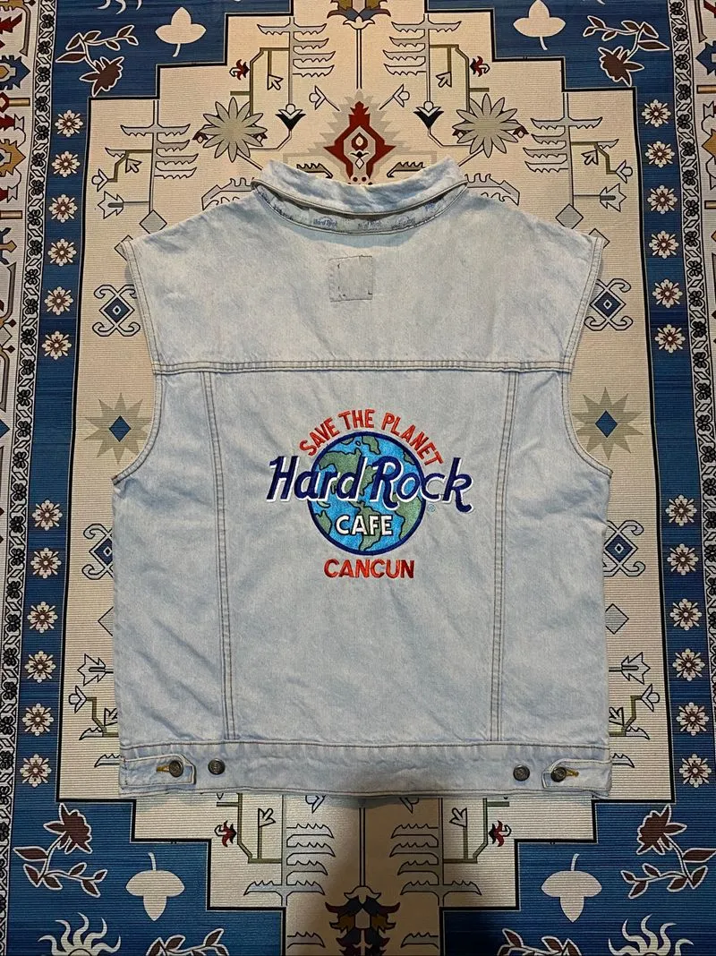HARD ROCK DENIM VEST photo 1