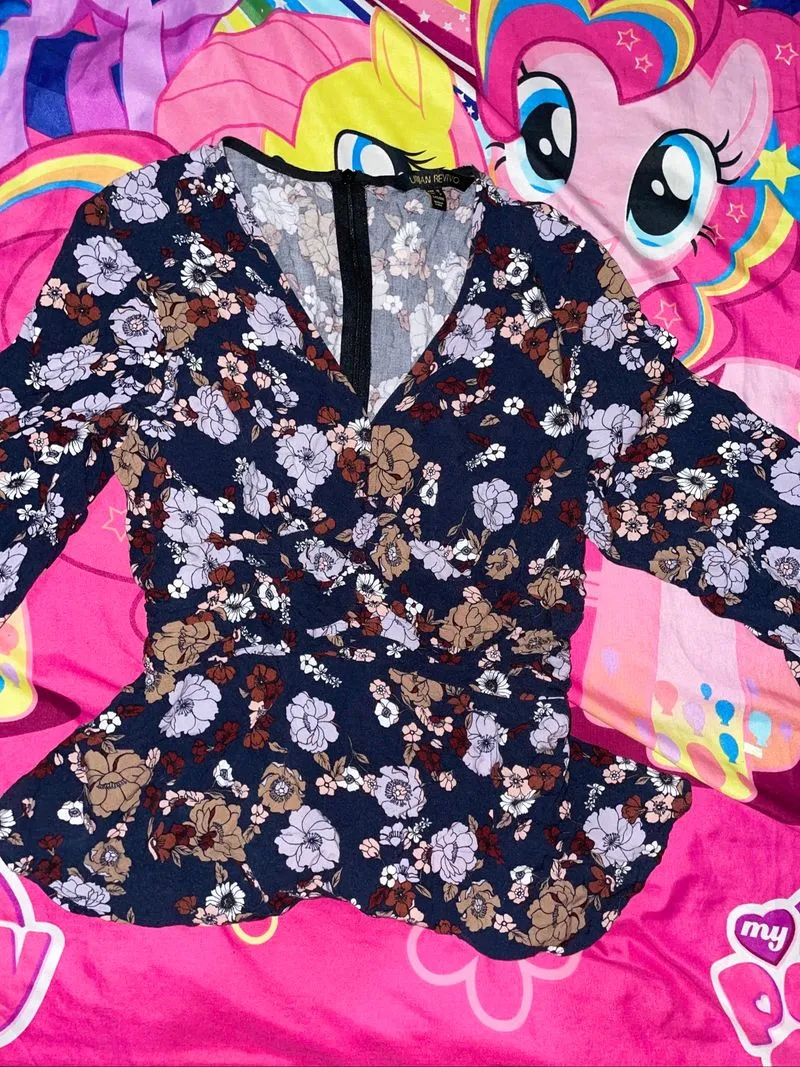 Casual blouse wanita photo 1
