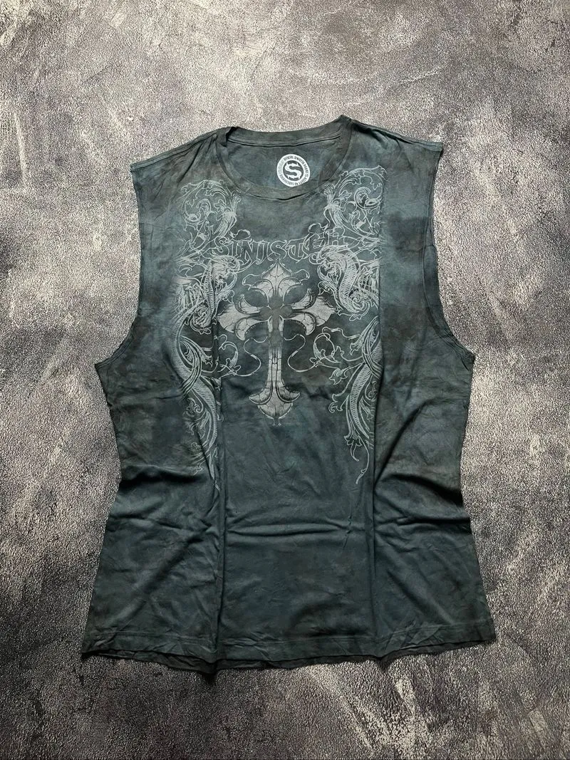 Sinister brand not Affliction Topout y2k  photo 1