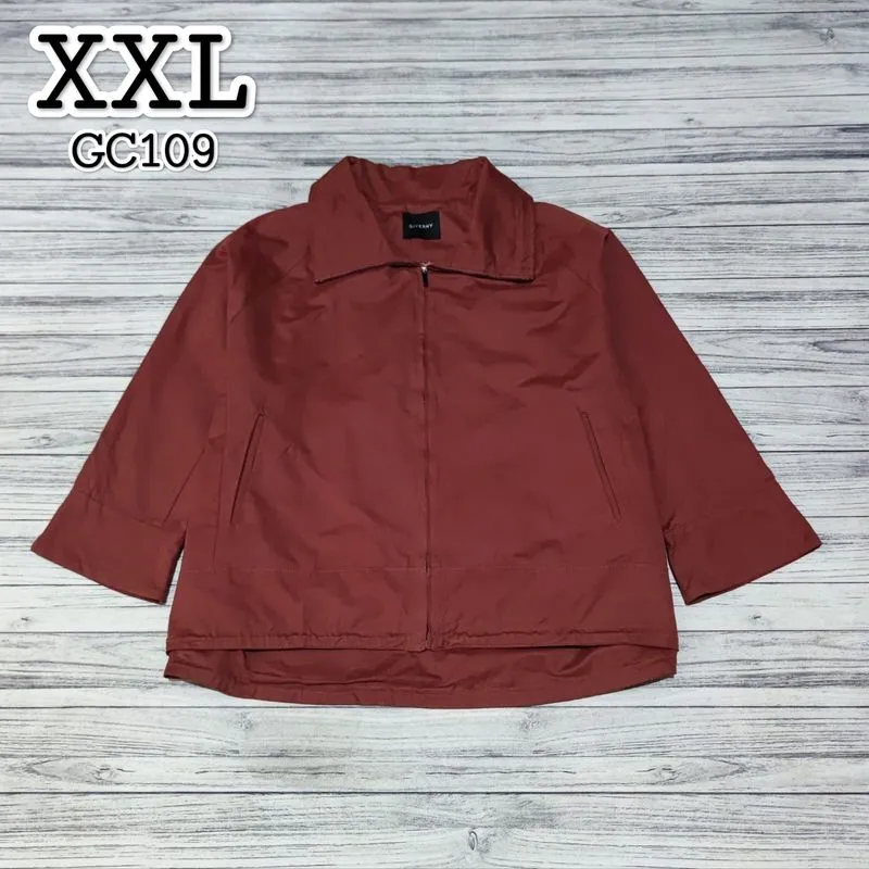Casual Windbreaker Wanita red orange photo 1