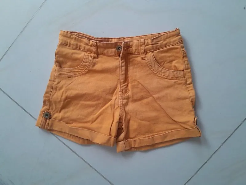 Celana penjek jeans orange anak photo 1
