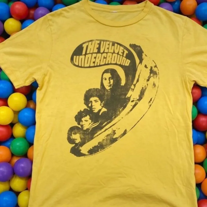 velvet underground yellow shirt photo 1